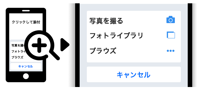 電子申込　身分証明書